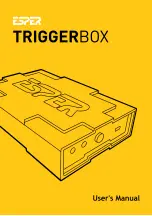 ESPER TriggerBox User Manual предпросмотр