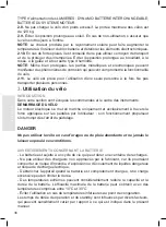 Preview for 36 page of Esperia BOURGET E230U User Manual