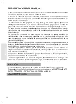 Preview for 54 page of Esperia BOURGET E230U User Manual