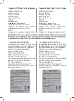 Preview for 55 page of Esperia BOURGET E230U User Manual