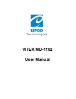 ESPOD VITEK MD-1102 User Manual предпросмотр