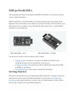 Espressif ESP32-DevKitM-1 Manual preview