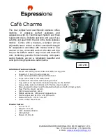 Espressione Cafe Charme 1332-A Brochure предпросмотр