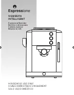 Предварительный просмотр 1 страницы Espressione Squissita Intelligent CE-4492 Manual