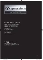 Предварительный просмотр 19 страницы Espressions EP0700 Instruction Booklet