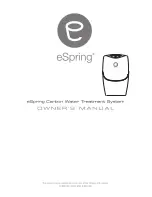 eSpring Carbon WTS Owner'S Manual предпросмотр