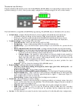 Preview for 7 page of Esprit Tech FALCON-120 User Manual