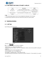 Preview for 19 page of Espy Embedded Digital Video Recorder User Manual