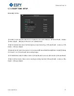 Preview for 27 page of Espy Embedded Digital Video Recorder User Manual