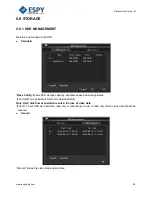 Preview for 28 page of Espy Embedded Digital Video Recorder User Manual