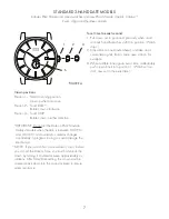 Предварительный просмотр 7 страницы Esq MOVADO Operating Instructions Warranty & Service Manual