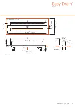 Предварительный просмотр 3 страницы ESS Easy Drain Modulo Stone Wall to wall Installation Manual