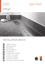 Предварительный просмотр 1 страницы ESS Easy Drain Vinyl Installation Advice