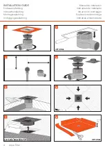 Предварительный просмотр 4 страницы ESS Easy Drain Waterstop Aqua Total ED-WS-10X10 Installation Advice