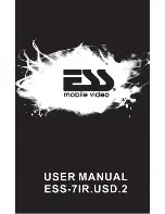 Preview for 1 page of ESS ESS-71R.USD.2 User Manual