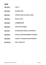 Preview for 4 page of ESS Spraybar DN25 Installation & Operation Manual