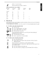 Предварительный просмотр 11 страницы Esscom BUTLER E465 TRIPLE User Manual