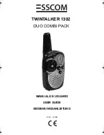 Esscom TWINTALKER 1302 User Manual предпросмотр