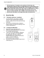 Preview for 38 page of Esscom TWINTALKER 9200 User Manual