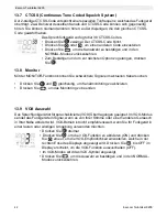 Preview for 42 page of Esscom TWINTALKER 9200 User Manual