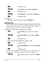 Предварительный просмотр 75 страницы Esse-ti CT290 Dect User Manual