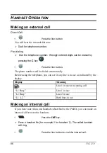 Предварительный просмотр 86 страницы Esse-ti CT290 Dect User Manual