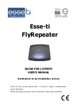 Esse-ti FlyRepeater User Manual preview