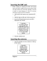 Preview for 8 page of Esse-ti GSM 200 Installation And User Manual