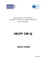 Esse-ti HELPY 2W-Q Quick Manual preview