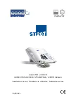 Preview for 1 page of Esse-ti ST 201 User Manual