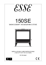 Preview for 1 page of Esse 150SE Installation & User'S Instructions