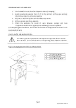 Предварительный просмотр 9 страницы Esse 150SE Installation & User'S Instructions