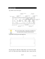 Предварительный просмотр 12 страницы Esse 500-EL Instructions Manual