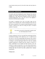 Preview for 13 page of Esse 500-EL Instructions Manual