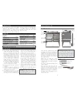 Preview for 2 page of Esse EW Operating & Installation Instructions Manual