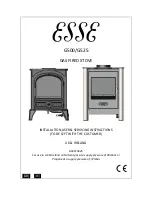 Esse G500 Installation, User And Service Manual preview