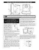 Предварительный просмотр 2 страницы Esse green switch Installation And Operating Instructions