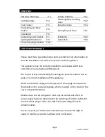 Preview for 2 page of Esse Plus 500 Instructions Manual