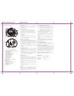 Preview for 2 page of Esselte CR1320 Operating Instructions