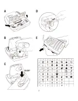 Предварительный просмотр 2 страницы Esselte Dymo LetraTag QX50 Instructions For Use Manual