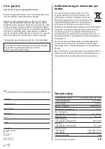 Preview for 62 page of Esselte LEITZ Lam Easy A3 Operating Instructions Manual