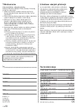 Предварительный просмотр 110 страницы Esselte LEITZ Lam Easy A3 Operating Instructions Manual