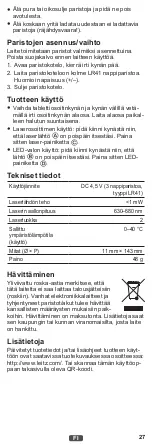 Preview for 27 page of Esselte LEITZ Instructions For Use Manual