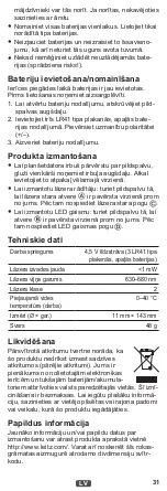 Preview for 31 page of Esselte LEITZ Instructions For Use Manual