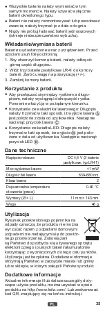 Preview for 35 page of Esselte LEITZ Instructions For Use Manual