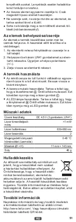 Preview for 51 page of Esselte LEITZ Instructions For Use Manual