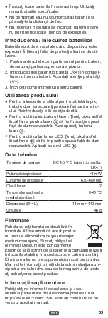 Preview for 53 page of Esselte LEITZ Instructions For Use Manual