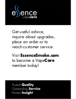 Preview for 6 page of Essence VapeHouse eMOD PowerBox User Manual