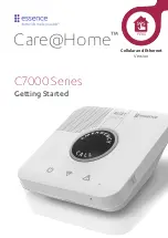 Essence Care@Home C7000 Series Getting Started предпросмотр