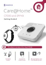 Essence Care@Home C7000 Getting Started предпросмотр